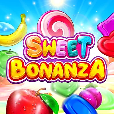 Sweet Bonanza online slot game tile available at MagicWin